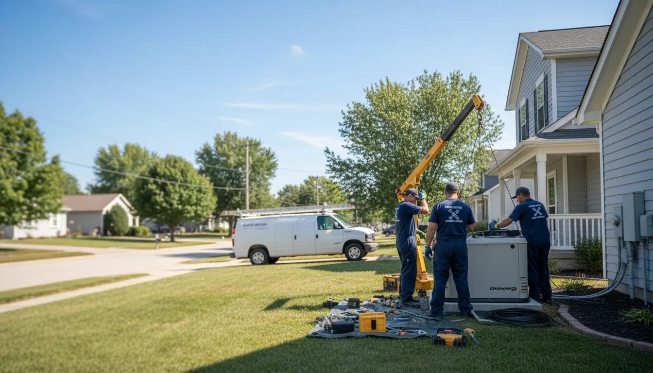 Generator Installation in Houston, PA near me